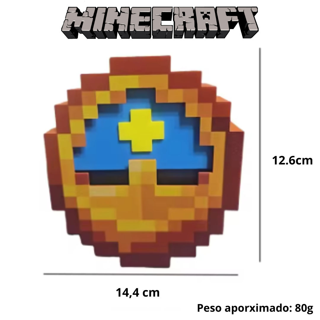 Reloj de minecraft para el hogar