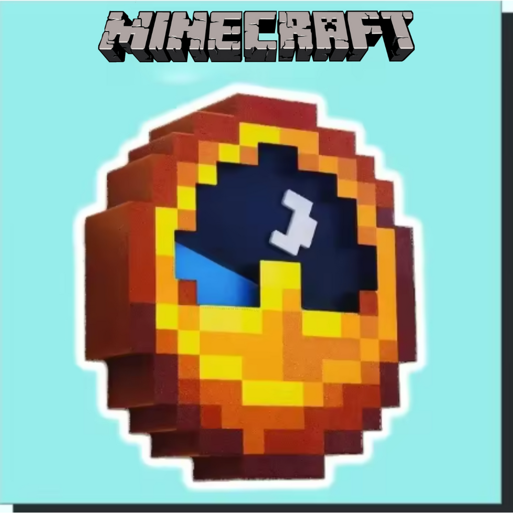 Reloj de minecraft para el hogar